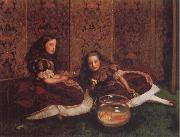 Sir John Everett Millais Leisure Hours china oil painting artist